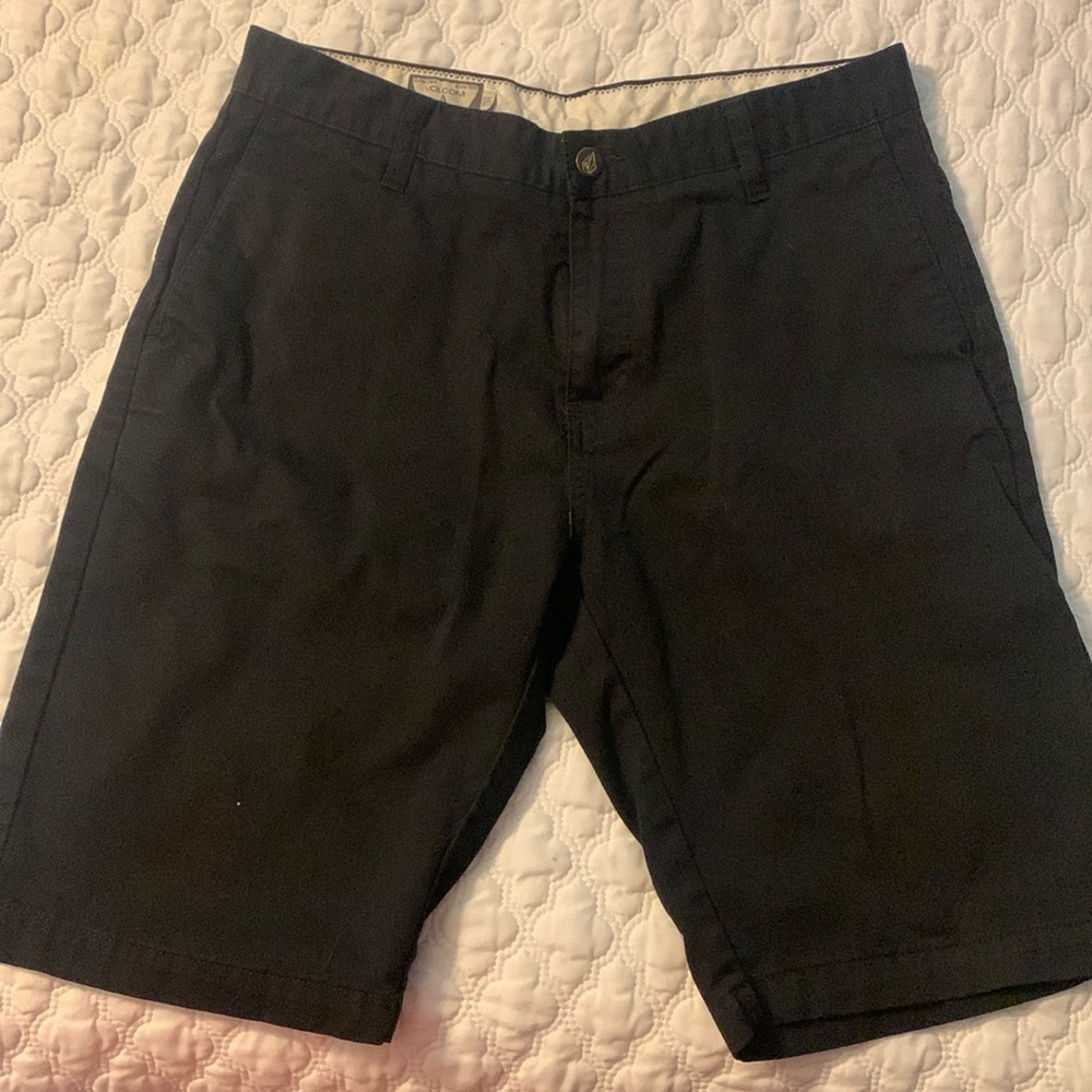 Volcom chino shorts. Black, size 31